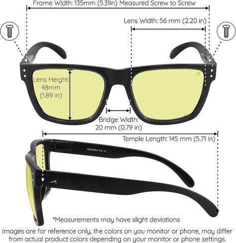X Power ANSI Z87+ Extra Large Weekenders Safety Sunglasses Impact Resistant Polycarbonate Lens & Frame (Made In Taiwan) in Saudi Arabia
