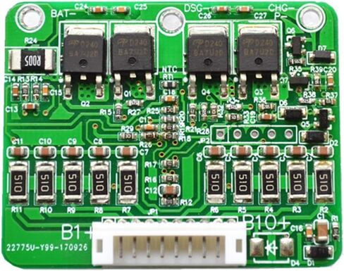 4S 5S 6S 7S 8S 9S 10S 15A LTO 2.4V Lithium Titanate Multi-String Lithium Battery Protection Board Balanced(7S) in Kuwait