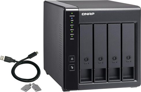 QNAP TR-004 4 BAY USB Type-C STORGERT DIRERN in Saudi Arabia