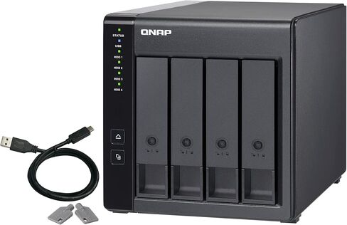 QNAP TR-004 4 BAY USB Type-C STORGERT DIRERN in Saudi Arabia