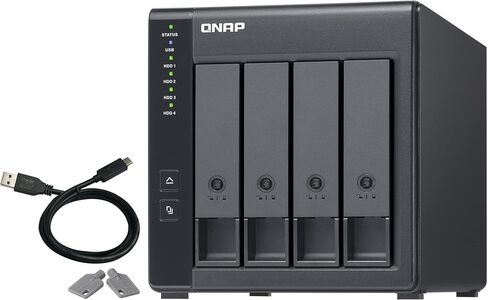 QNAP TR-004 4 BAY USB Type-C STORGERT DIRERN in Saudi Arabia