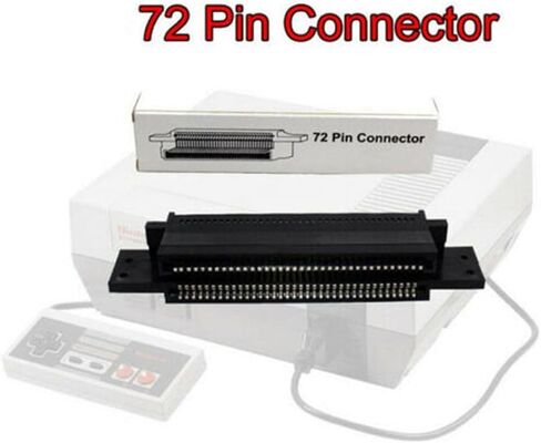 بالنسبة إلى استبدال محول موصل NES 72 PIN لأجزاء إصلاح لعبة Nintendo NES (حزمة 2PCS) in Kuwait