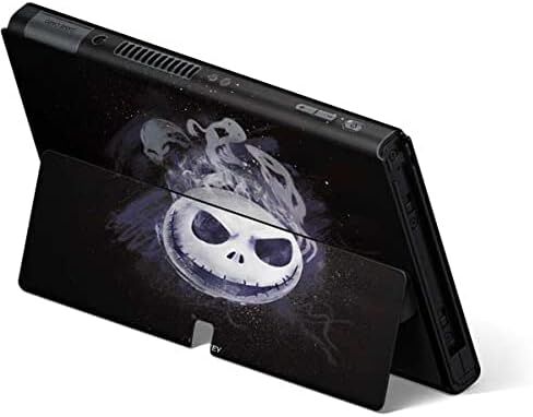 Skinit Decal Gaming Skin Compatible with Nintendo Switch OLED (2021) - Officially Licensed Disney The Nightmare Before Christmas Jack and Sally Meant to Be Design in Kuwait