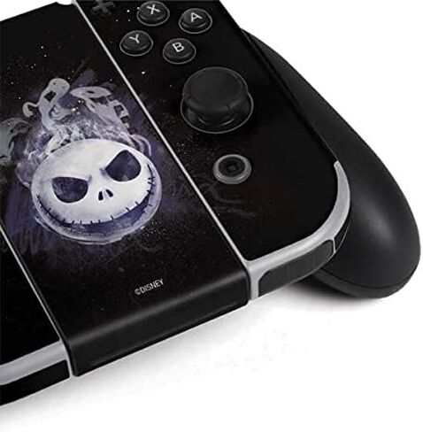Skinit Decal Gaming Skin Compatible with Nintendo Switch OLED (2021) - Officially Licensed Disney The Nightmare Before Christmas Jack and Sally Meant to Be Design in Kuwait