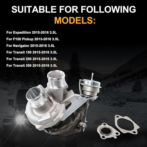 179205 Right Turbocharger Turbo Fits for 2011-2012 F150 EcoBoost 3.5L Turbocharger Turbo Replacement Aftermarket Parts in Saudi Arabia
