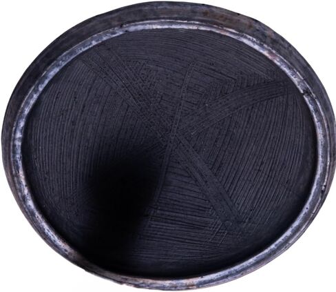 Handmade Asanka - 11 Inch Large African Clay Serving Bowl, Traditional Ghanaian Earthenware for Chop Bar & Home Cooking (ONLY ASANKA) in Saudi Arabia