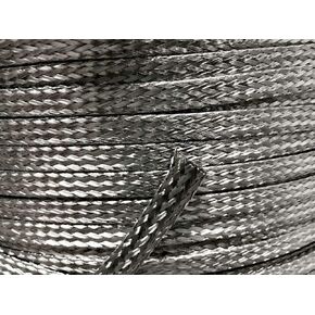 1/4 BRAIDED BRAID 304 STAINLESS EXPANDABLE SLEEVE WIRE HARNESS LOOM (10 FEET)