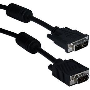 100 ft. VGA HD15 Male to DVI Male Flat Panel Video Adaptor Cable
