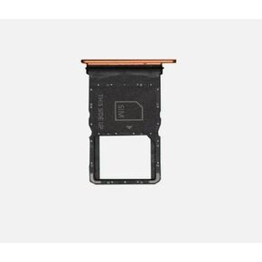 Sim Card Tray Holder Slot Replacement Compatible with Motorola RAZR 2024 RAZR 50(Orange)