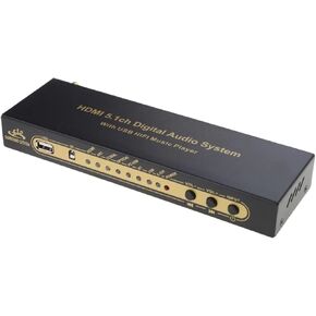 Immersive Surround Sound UD851B Decoders 5.1 UD851B Decoders with and AC3 5.1 Support(US Plug)