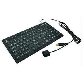SIIG Keyboard JK-US0911-S1 Industrial/Medical Grade Washable Backlit Keyboard Brown Box Electronic Consumer Electronics