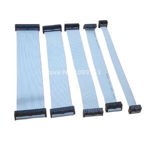 10Pcs Fc-6P/8/10/14/16/20/34/40P 2.54Mm Pitch Jtag Avr Download Cable Wire Connector Gray Flat Ribbon Data Cable 10Cm 20Cm 30Cm