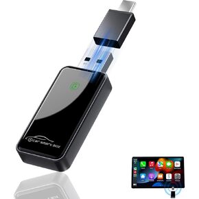 CarPlay Wireless Adapter - Wireless Carplay with USB Connection - Transform Your Standard CarPlay to Wireless