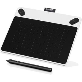 Wacom Intuos Draw CTL490 الرسم الرقمي والرسومات اللوحي (أبيض)