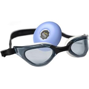 SONR Music 2-in-1 Bundle – Open-Ear Underwater Music Player for Swimmers & Anti-Fog Swimming Goggles (Blue)