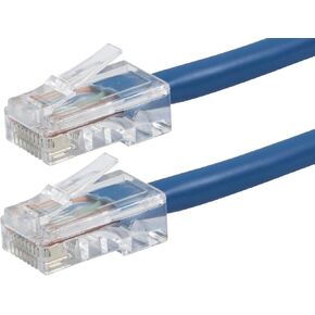 Buhbo 0.5 ft (6-inch) Cat5E UTP Ethernet Network Non Booted Cable (10-Pack)