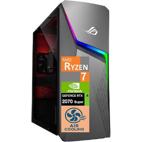 ASUS ROG Strix GL10DH High Performance Gaming Desktop PC (AMD Ryzen 7 3700X, RTX 2070 Super, 32GB DDR4, 1TB PCIe SSD, Air Cooling, BT 5.0, 3 Display Port, Win 11 Pro) (Renewed)