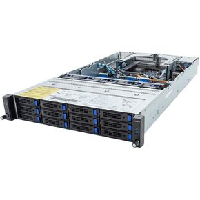 Rack Server Barebone R283-Z90 rev. AAD3 2U AMD EPYC 9004, Dual CPU, 3X M.2, 24x DIMM Slots, 12+2 SATA/SAS Bays