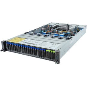 Rack Server Barebone R283-Z92 rev. AAE3 2U AMD EPYC 9004, Dual CPU, 3X M.2, 24x DIMM Slots, 24+4X Gen4 NVME/SATA/SAS Bays