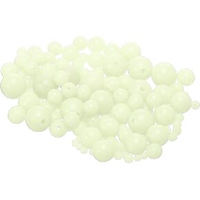Fishing Beads Glow Soft Plastic Fishing Bait Eggs Lure Rigs Accessories, for Freshwater in Saudi Arabia
