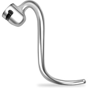 Dough Hook Replacement for KitchenAid 7QT Bowl-Lift Stand Mixers, Spiral and Stainless Steel Hook for Kitchen aid Attachment Accessories
