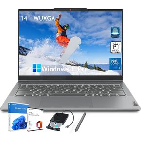 Lenovo IdeaPad Flex 5i 2-in-1 Laptop - Office Lifetime, 14" WUXGA Touchscreen, Intel 10-Core 7 150U(>i7-1355U), Copilot AI Laptop, Fingerprint Reader, Backlit KB, Windows 11 Pro, 16GB RAM, 1TB SSD in Saudi Arabia
