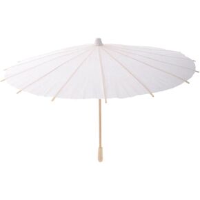 Angoily DIY Oil Paper Umbrella Blank Decorative Japanese for Weddings Bridal Parties Photography Props Vintage Design for Projects