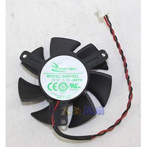 Orignal Graphics Card Cooling Fan APISTEK GA51S2L GA51S2H -NNTK 12V 0.13A 0.18A 2Lines