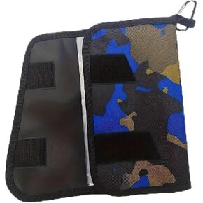 1pc Premium Soft Bait Storage Bag -Waterproof Fishing Lure Organizer, Lightweight Portable with Detachable Clear Sleeves Zippered Pockets for Easy Access (Camouflage-Green) in Kuwait