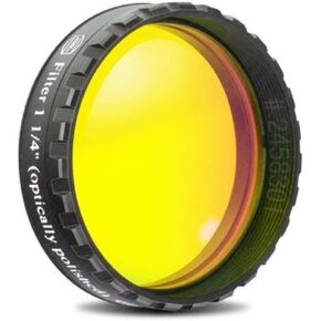 بادير Planetarium Yellow 495nm مرشح تمرير طويل ، 1.25 "العدسة