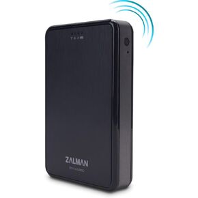 Zalman ZM-WE450 2.5 in Wireless External HDD Enclosure with WiFi for Hard Drives, USB 3.0, Built-in Lithium Battery