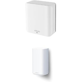 Bundle of ASUS ZenWiFi BD4 Dual-Band WiFi 7 Mesh, 3600 Mbps, 2450 sq. ft., Security Parental Controls + BD5 Outdoor Dual-Band WiFi 7 Mesh, 5000 Mbps, 2500 sq. ft., IP65, PoE Powered, Wall & Pole Mount