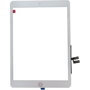 بديل لزجاج الشاشة اللمسة الشاشة مع زر الصفحة الرئيسية لـ Apple iPad 7th الجيل 8.