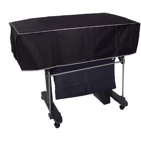 Black Nylon SHORT Cover Compatible with HP DesignJet Z6 and HP DesignJet Z9 24-in PostScript Printers, Anti Static and Waterproof Dust Cover by The Perfect Dust Cover LLC