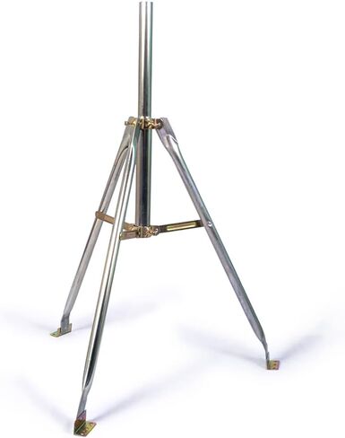 3ft Heavy Duty Tripod Mount for Starlink, Antenna, DIRECTV, Ubiquiti (Includes 1.66" by 2" Diameter Mast) in Saudi Arabia