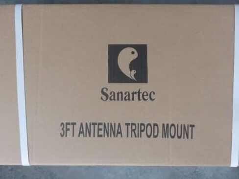 3ft Heavy Duty Tripod Mount for Starlink, Antenna, DIRECTV, Ubiquiti (Includes 1.66" by 2" Diameter Mast) in Saudi Arabia