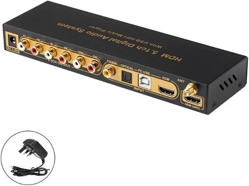صوت محيطي غامرة UD851B DTS Decoders5.1 UD851B فك التشفير (قابس الاتحاد الأوروبي) in Kuwait