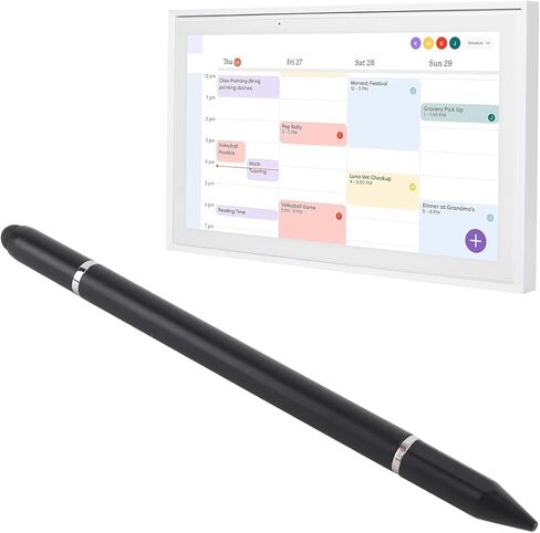 Pen Compatible with Skylight Calendar, Changingtouch Smart Display,Canupdog Kaclendar Digital Calendar, 3 in 1 Capacitive for Touch Screen Calendar (Black) in Saudi Arabia