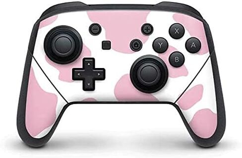 Skinit Decal Gaming Skin Compatible with Nintendo Switch Pro Controller - Cow Print Design in Saudi Arabia