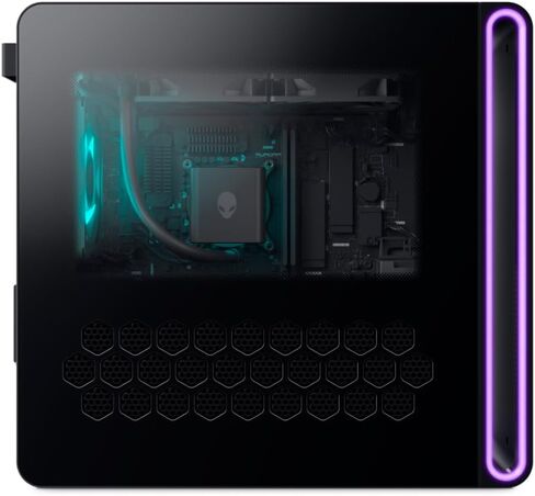 NewestDell Alien.Ware Aurora R16 Gaming Desktop - Intel Core Ultra 9 Processor 285, 64GB DDR5 5200 MT/s, 4 TB SSD, GeForce RTX 5080 16GB GDDR7 AI Performance, 1000W PSU Clear Side Panel, Windows 11 in Saudi Arabia