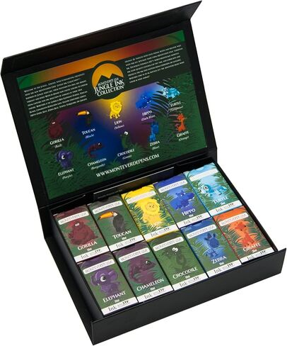 MONTEVERDE Gemstone Ink Collection Gift Set Fountain Pen Refill (MV12373) in Saudi Arabia