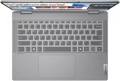 Lenovo IdeaPad Flex 5i 2-in-1 Laptop - Office Lifetime, 14" WUXGA Touchscreen, Intel 10-Core 7 150U(>i7-1355U), Copilot AI Laptop, Fingerprint Reader, Backlit KB, Windows 11 Pro, 16GB RAM, 1TB SSD in Saudi Arabia