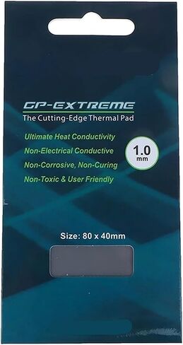 1 Piece Thermal pad CPU/GPU Graphics Card Motherboard Silicone Grease pad Heat Dissipation(80 * 40 * 1MM) in Kuwait