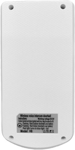 Irishom 2 Pack Interconds Wireless for Home Voice ثنائي الاتجاه المنزلي Home Ultra المسافات الطويلة المحمولة الصوتية اللاسلكية داخل الهاتف غرفة المتصل المسنين إلى غرفة الاتصالات in Kuwait