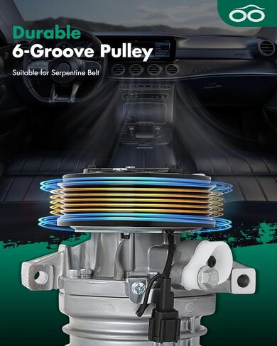 SCITOO CO 29195C AC Compressor Fit for N-issan Cube 1.8L for N-issan Versa 1.6L 1.8L 2007-2012 in Kuwait