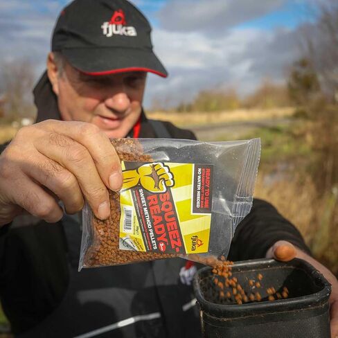 Squeez-Ready Sweet Method Pellet 2mm | Ready-prepped Method Feeder Pellet | F1s, Carp, Tench, Bream etc | 200g Bag in Saudi Arabia