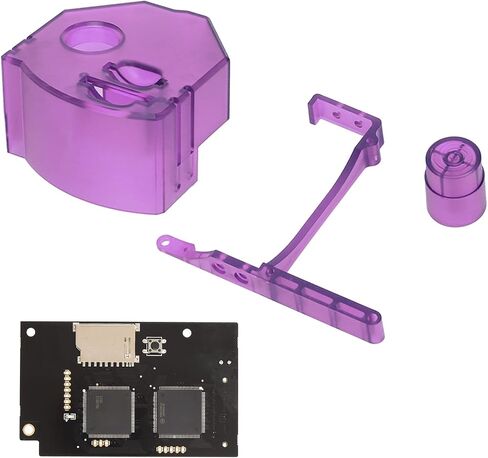 Septpenta Replacement Optical Drive Simulation Board with 64GB Memory Card, GDEMU V5.15B Replacing The Memory Card Holder, Mount Kit for Dreamcast VA1(Purple) in Saudi Arabia
