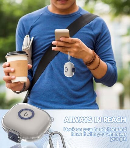 [ترقية تأمين قفل] لغطاء Beats Powerbeats Pro 2 2025 مع مجموعة نظافة ، وكيلنو Clear TPU الغطاء الوقائي المقاوم للصدمة مع Beats Powerbeats Pro 2 Casing مع Carabiner-Clear in Kuwait