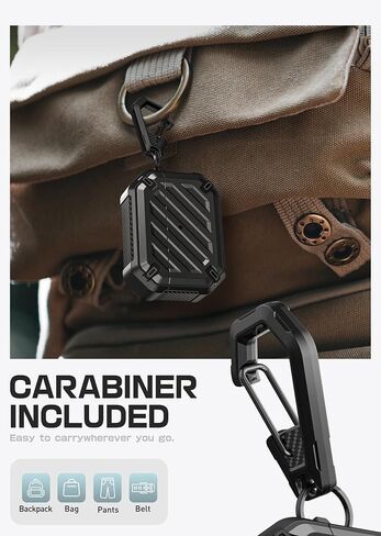 Clean Clean Pen & Carabiner (Unicorn Beetle Mag) لـ AirPods Pro 2nd/1st Generation مع Clean Pen & Carabiner (Unicorn Beetle Mag) ، in Kuwait