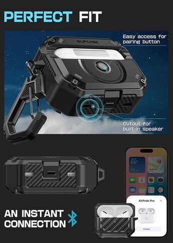 Clean Clean Pen & Carabiner (Unicorn Beetle Mag) لـ AirPods Pro 2nd/1st Generation مع Clean Pen & Carabiner (Unicorn Beetle Mag) ، in Kuwait